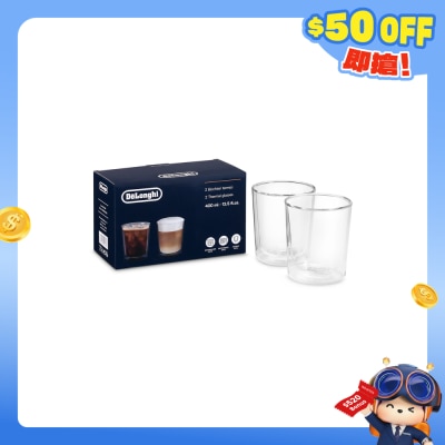 DELONGHI - DLSC318 Double Wall Cold Cup (400ml)