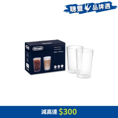 DELONGHI - DLSC319 Double-Wall Thermal Glasses (480ml)
