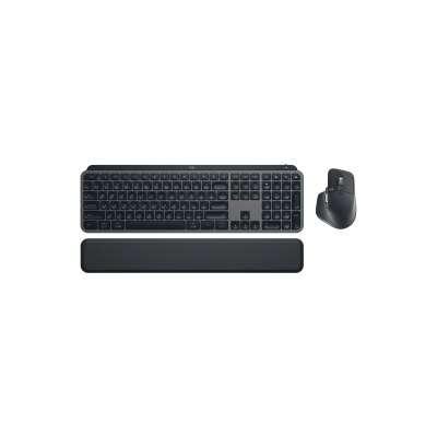 LOGITECH 罗技 - MX KEYS S 及 MX Master 3S (配手托) 无线高阶键鼠套装