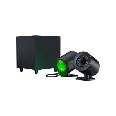 Razer 雷蛇 Nommo V2 - 全音域 2.1 遊戲喇叭與有線重低音揚聲器