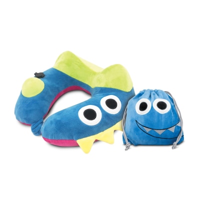 Travelmall 專利3D立體恐龍圖案按壓式充氣頸枕