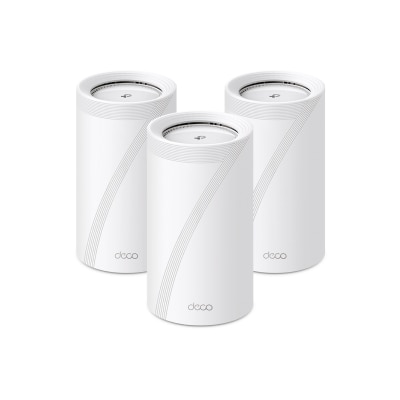 TP-Link Deco BE85(3件裝) BE22000 三頻 WiFi 7 Mesh 路由器