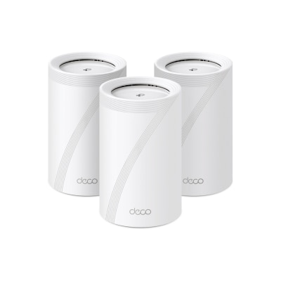 TP-Link Deco BE65(3件装) BE11000 三频 WiFi 7 Mesh 路由器