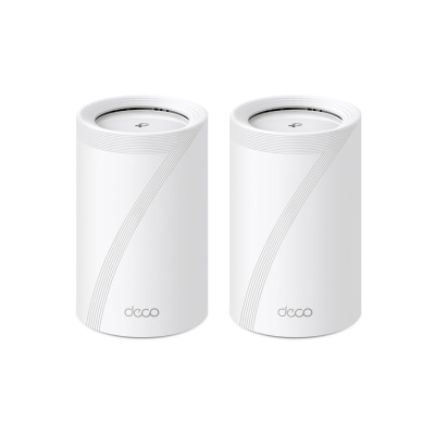 TP-Link Deco BE65(2件裝) BE11000 三頻 WiFi 7 Mesh 路由器