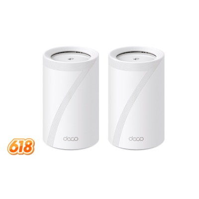 TP-Link Deco BE65(2-pack) BE11000 Tri-Band WiFi 7 Mesh Router