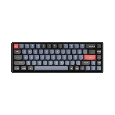 Keychron K6P-J2 K6 Pro Aluminum Wireless Custom Mechanical Keyboard - RGB, Hot Swappable (Blue Switch)