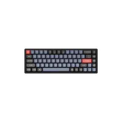 Keychron K6P-J2 K6 Pro Aluminum Wireless Custom Mechanical Keyboard - RGB, Hot Swappable (Blue Switch)
