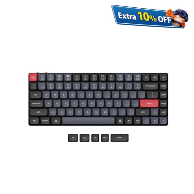 Keychron K3P-H2 K3 Pro Wireless Mechanical Keyboard - RGB Backlight, Hot Swappable (Blue Switch)