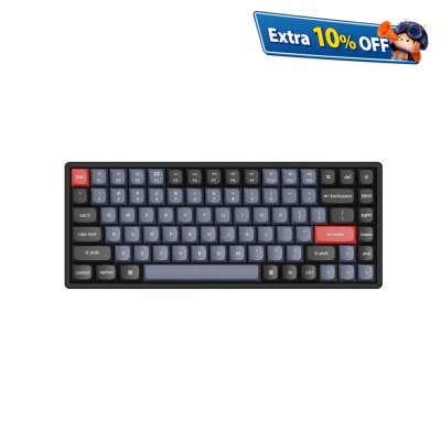 Keychron K2P-J2 K2 Pro Aluminum Frame Wireless Custom Mechanical Keyboard - RGB, Hot Swappable (Blue Switch)