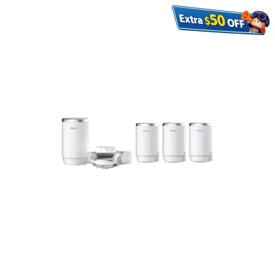 PHILIPS 飛利浦 AWP3773+WP3922*3 水龍頭式濾水器 (額外三個WP3922 濾芯) 套裝