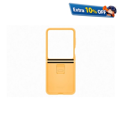 SAMSUNG 三星电子 Galaxy Z Flip5 矽胶薄型保护壳 (附指环扣) 手机外壳