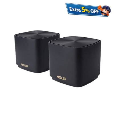 ASUS ZenWiFi XD5 AX3000 Dual band Mesh WiFi 6 System (Dual Pack) Router