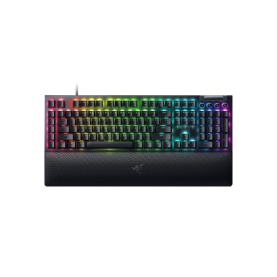 Razer 雷蛇 BlackWidow V4 有线机械轴游戏键盘 (黄轴)