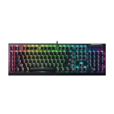 Razer 雷蛇 BlackWidow V4 X 有线机械轴游戏键盘 (黄轴)