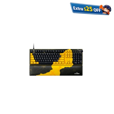 Razer Huntsman V2 Optical Gaming Keyboard (Linear Optical Switch) - PUBG: Battlegrounds Edition