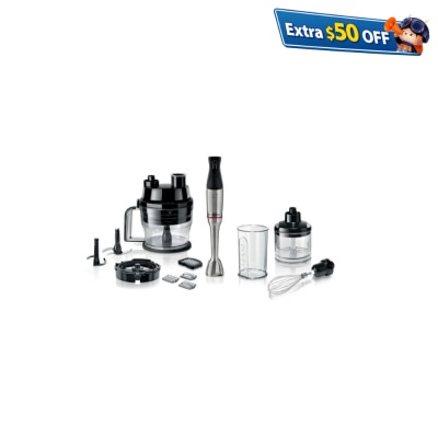 BOSCH MSM6M8X1 1200W ErgoMaster Stainless Steel Hand Blender