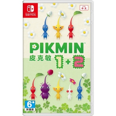 NINTENDO 任天堂 皮克敏1+2 中文版 游戏软件