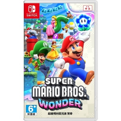 NINTENDO 任天堂 超級瑪利歐兄弟. 驚奇 中文版 遊戲軟件
