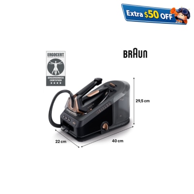 BRAUN 百靈 IS7286BK CareStyle 7 Pro 壓力式蒸氣熨斗