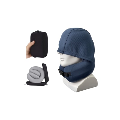 SMARTRIP EASYNAP 记忆绵颈枕及帽子 连拉链包 (CoolPass清爽布料)