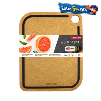 Neoflam Wood Fiber Cutting Board (M) 37x27.5cm