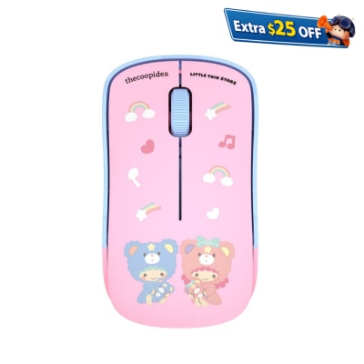 thecoopidea x Sanrio CLICKY Little Twin Star蓝牙无线滑鼠