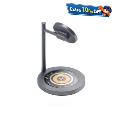 Momax Q.Mag Dual 2 透明二合一磁吸無線充電台