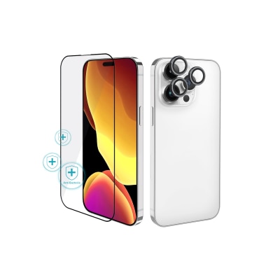 inno3C iPhone 15 Pro Glass Screen Protector Set