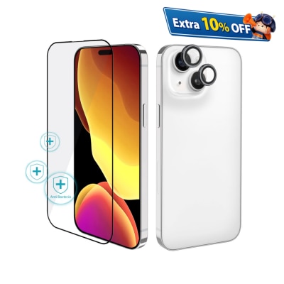 inno3C iPhone 15 Glass Screen Protector Set