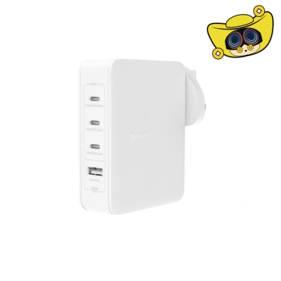 BELKIN 贝尔金 BoostCharge Pro 140W 4 端口 GaN 家用充电器