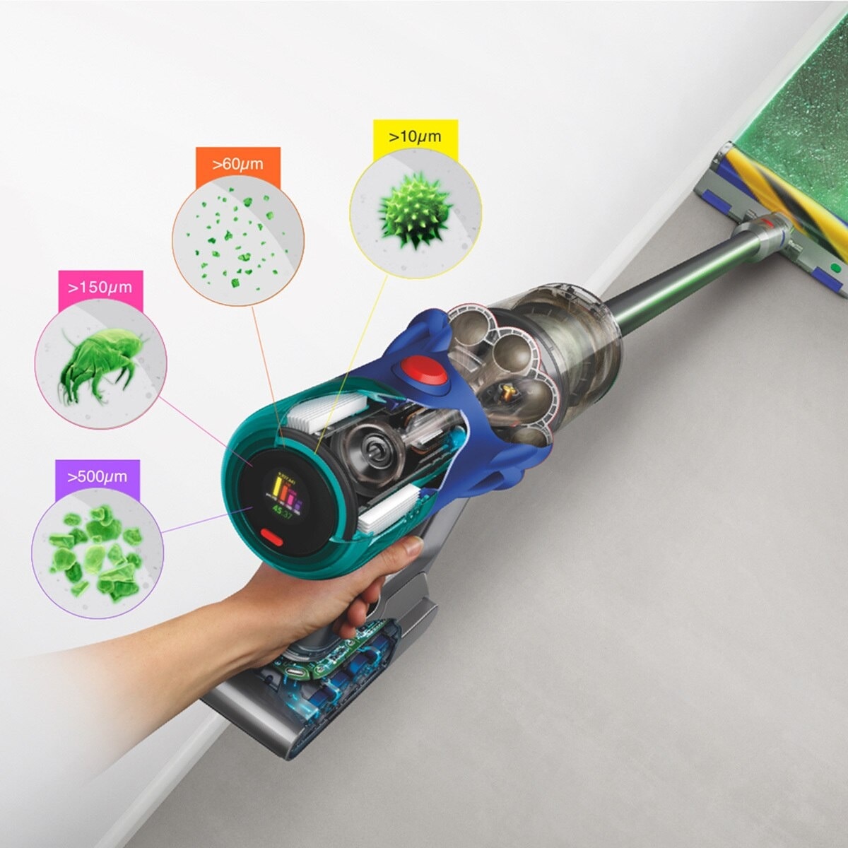 DYSON Dyson V12 Detect™ Slim Fluffy vacuum | Fortress