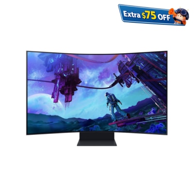 SAMSUNG LS55CG970NCXXK 55" Odyssey Ark Mini-LED 165Hz Curved Gaming Monitor