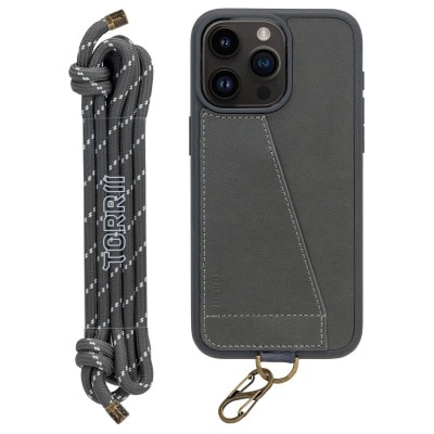 Torrii KOALA Leather Case with Neck Strap for iPhone 15 Pro Max