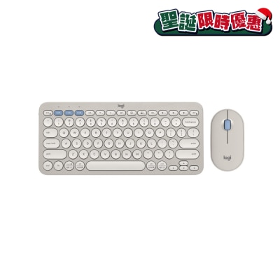 LOGITECH 罗技 Pebble 2 Combo 无线纤薄键鼠套装 (美式英文)