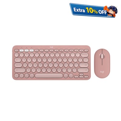 LOGITECH 羅技 Pebble 2 Combo 無線纖薄鍵鼠套裝 (美式英文)
