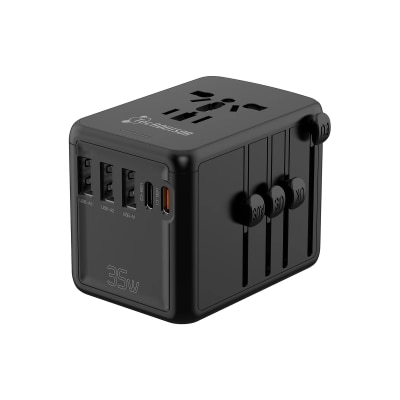 TecADVISOR 35W 高效能5 USB 旅行轉換插頭