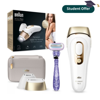 BRAUN 百靈 PL5157 Silk-expert Pro 5 IPL 彩光脫毛器