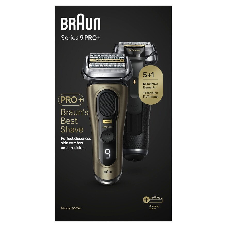 BRAUN 9519S Series 9 PRO+ Wet & Dry Shaver | Fortress
