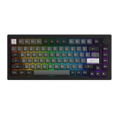AKKO 5075B Plus Multi-Mode 82 Keys Wireless Mechanical Keyboard (Cream Blue Switch)