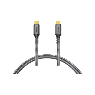 VERBATIM Tough Max 240W USB4 Type C 至 Type C 充電傳輸線 (120cm)