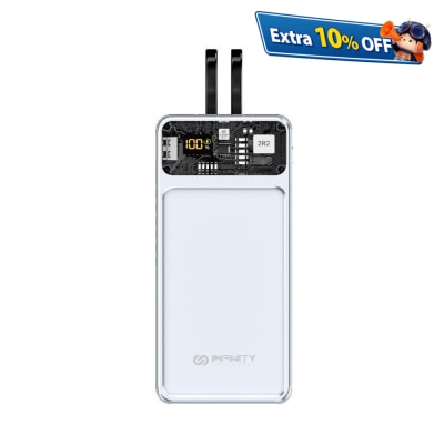 Infinity TN12 12000mAh 雙線透明充電器