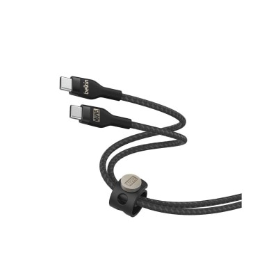 BELKIN 貝爾金 BoostCharge Pro Flex USB-C 至 USB-C 編織連接線 2 米
