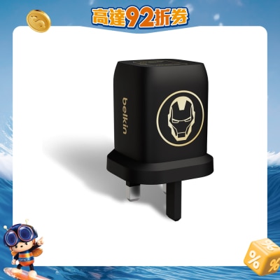 BELKIN 貝爾金 - BoostCharge Pro 雙 USB-C® GaN PPS 65W 快速家用式充電器