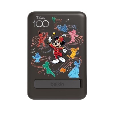 BELKIN 貝爾金 BoostCharge 磁力無線行動充電器 5,000 mAH +支架