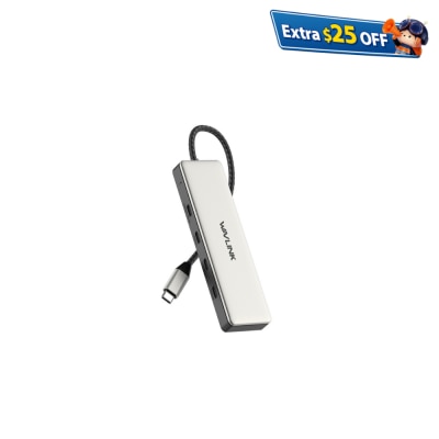 Wavlink UL-UHP3411 USB-C 3.2 10Gbps PD100W 4合1集线器