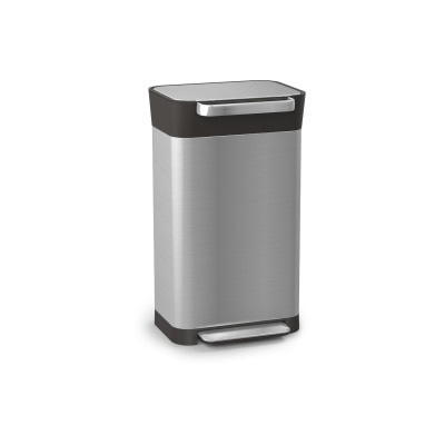 Joseph Joseph 手压型环保压缩垃圾桶 (不锈钢) 30030 30公升