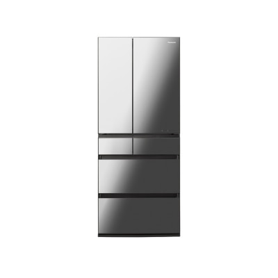 PANASONIC NR-F657WX-X3,AI ECONAVI 6-door Refrigerator (Mirror) Fridge