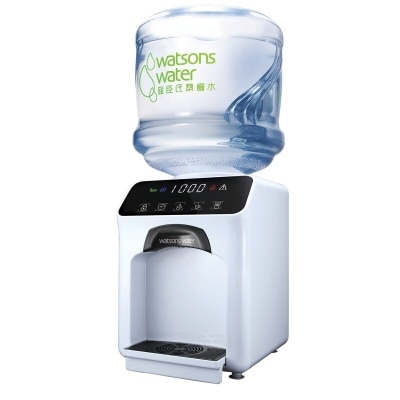 WATSONS WATER 屈臣氏蒸餾水 Wats-Touch冷热水机 (白色) + 12樽12公升水