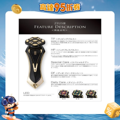 ARTISTIC & CO - Zeus III 提拉緊緻美容儀 (24K 鍍金頭)