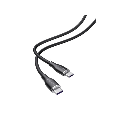 Voltme PowerLink MOSS 系列 USB-C to USB-C 耐用充電／傳輸矽膠線 (5A/100W) 1米